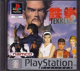 Tekken 2 Platinum - PS1 (B Grade) (Genbrug)